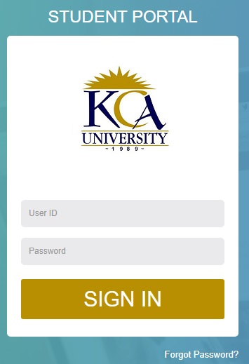 How to Access the KCA University Student Portal