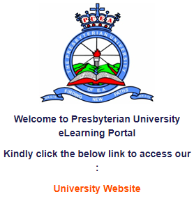 A Guide to Accessing the Presbyterian University of East Africa Student Portal