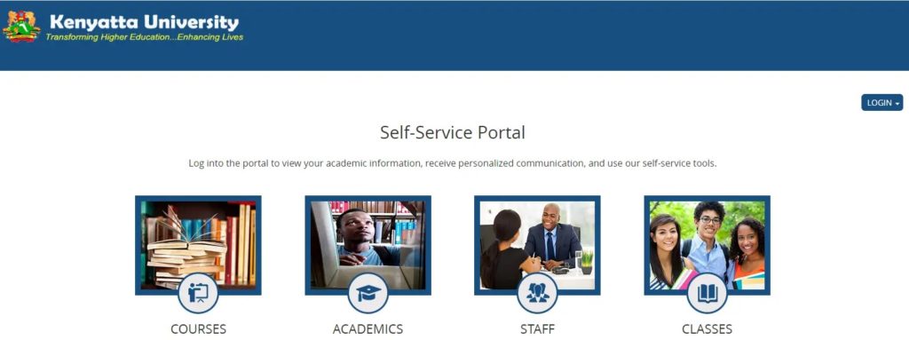 Access your Kenyatta University Student Portal