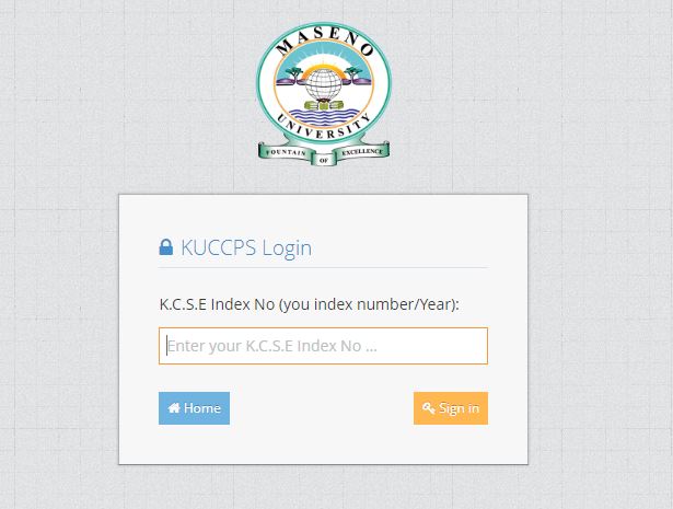 Accessing Maseno University Student Portal