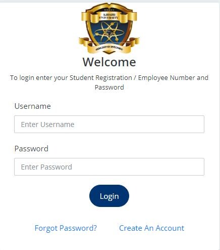 Accessing the Kibabii University Student Portal