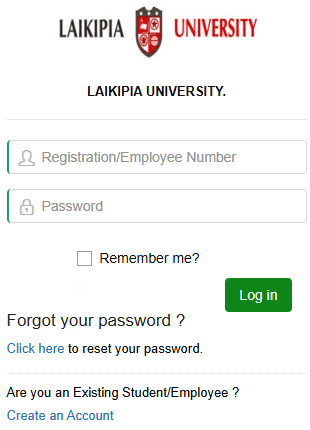 Accessing the Laikipia University Student Portal