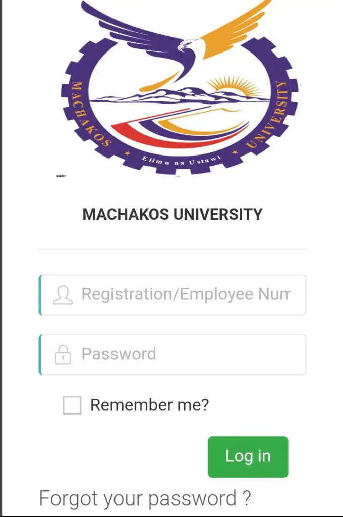 Accessing the Machakos University Student Portal