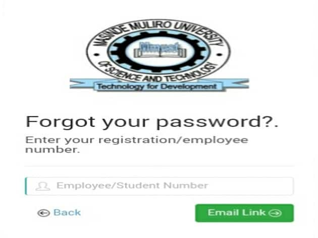 Accessing the Masinde Muliro University of Science  Technology Student Portal