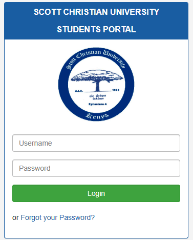 Accessing the Scott Christian University Student Portal