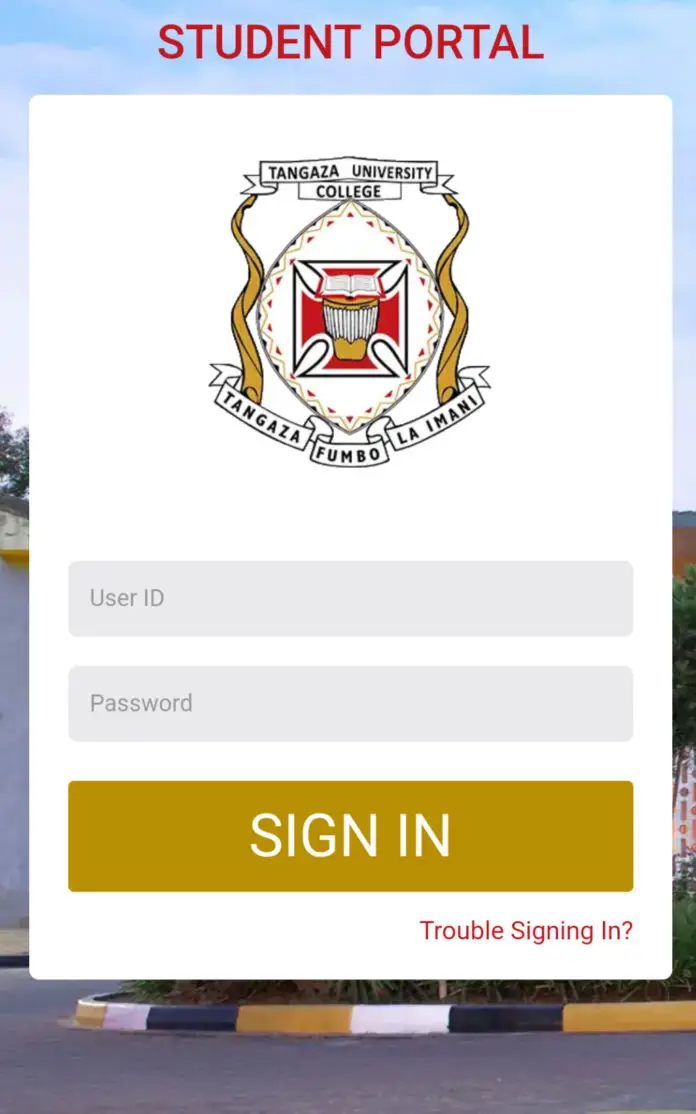 Accessing the Tangaza University College Student Portal