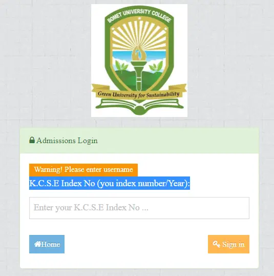 How to Access Bomet University College Student Portal