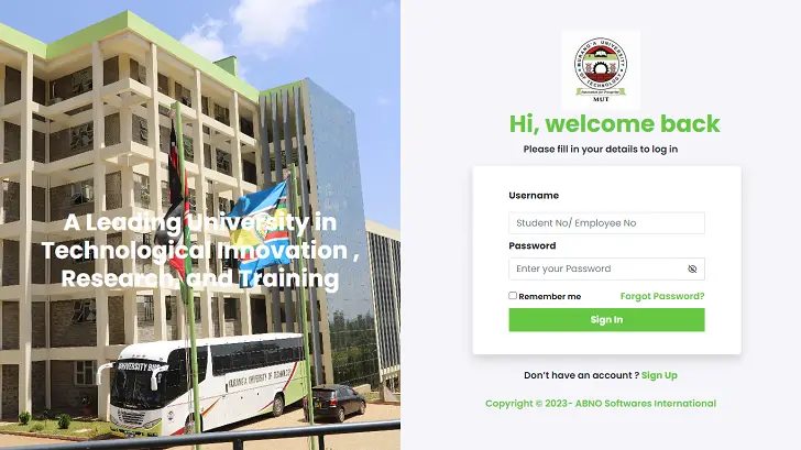 How to Access Muranga University of Technology Student Portal