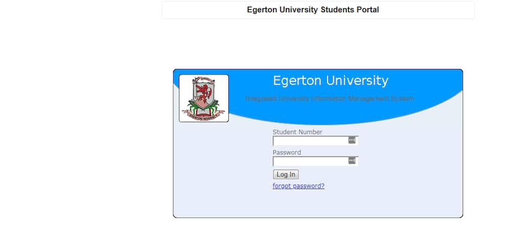 How to Access the Egerton University Student Portal