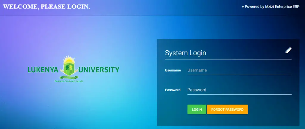 How to Access the Lukenya University Student Portal