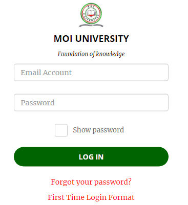 How to Access the Moi University Student Portal