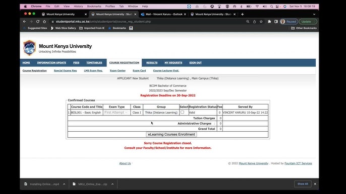 How to Access the Mount Kenya University Student Portal