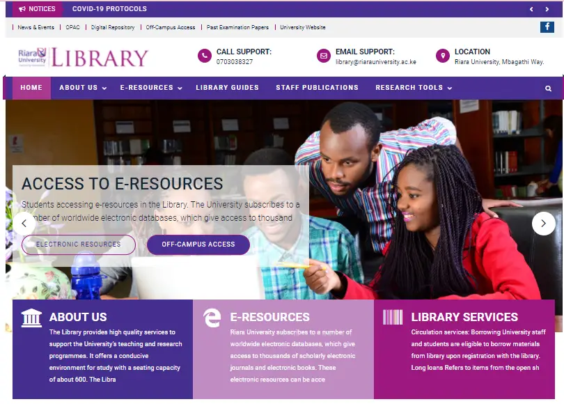 How to Access the Riara University Student Portal