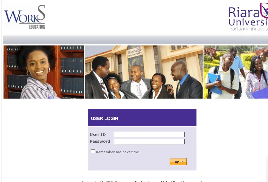 How to Access the Riara University Student Portal