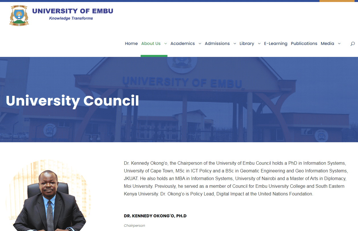 How to Access the University of Embu Student Portal