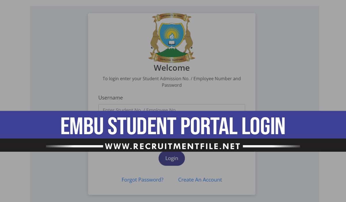 How to Access the University of Embu Student Portal