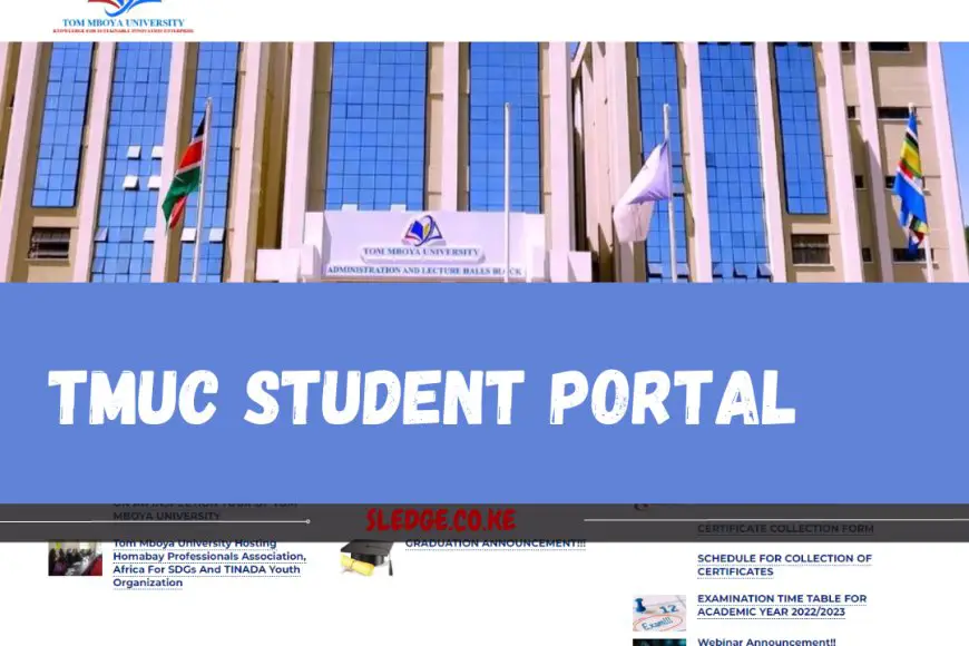 How to Access Tom Mboya University College Student Portal