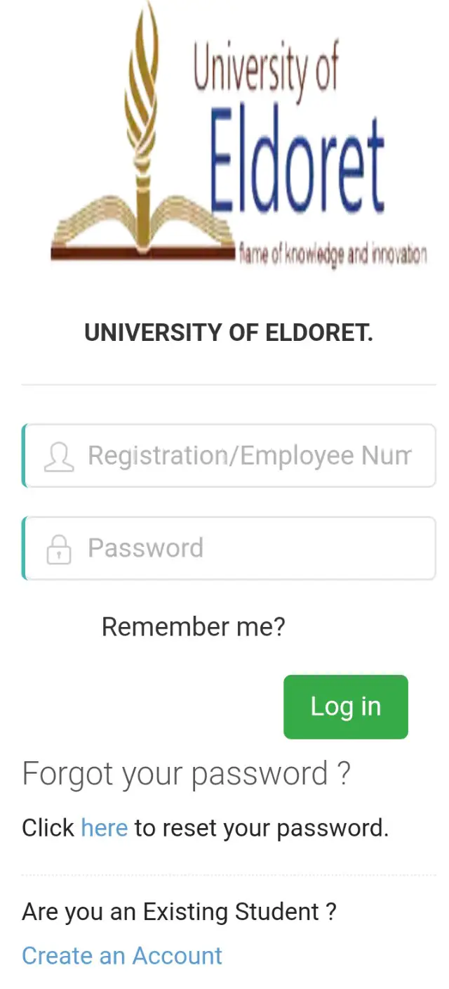 How to Access University of Eldoret Student Portal