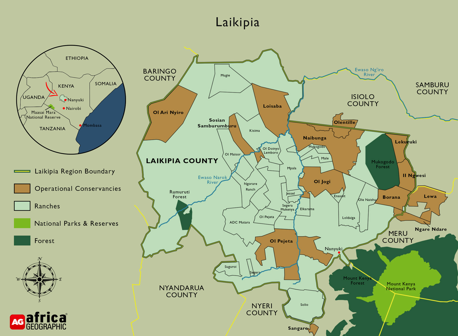 Laikipia	County