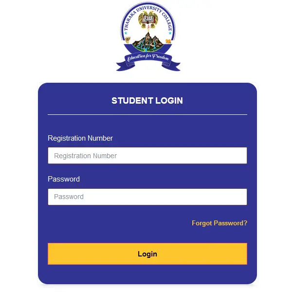 Tharaka University College Student Portal