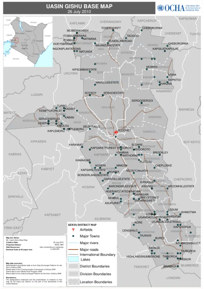 Uasin Gishu	County